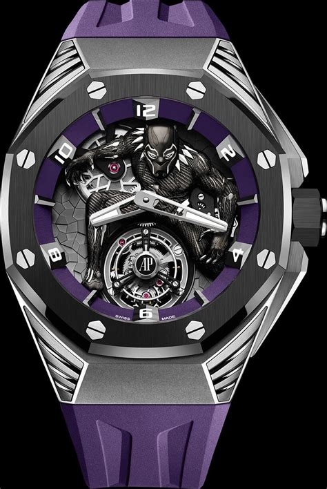 marvel x audemars piguet|audemars piguet black panther.